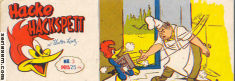 Hacke Hackspett 1958 nr 3 omslag serier Hacke Hackspett 1958 nr 3 omslag serier