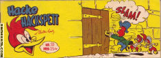 Hacke Hackspett 1958 nr 33 omslag serier Hacke Hackspett 1958 nr 33 omslag serier