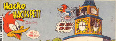 Hacke Hackspett 1958 nr 42 omslag serier Hacke Hackspett 1958 nr 42 omslag serier