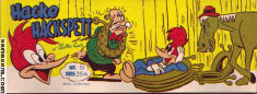 Hacke Hackspett 1960 nr 19 omslag serier Hacke Hackspett 1960 nr 19 omslag serier