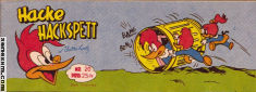 Hacke Hackspett 1960 nr 20 omslag serier Hacke Hackspett 1960 nr 20 omslag serier
