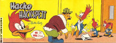 Hacke Hackspett 1960 nr 36 omslag serier Hacke Hackspett 1960 nr 36 omslag serier