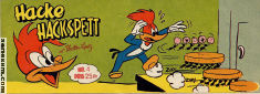 Hacke Hackspett 1960 nr 4 omslag serier Hacke Hackspett 1960 nr 4 omslag serier