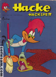 Hacke Hackspett 1962 nr 3 omslag serier