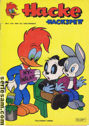 Hacke Hackspett 1963 nr 4 omslag serier Hacke Hackspett 1963 nr 4 omslag serier