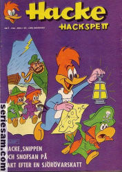 Hacke Hackspett 1963 nr 7 omslag serier