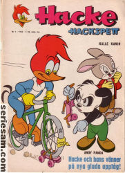 Hacke Hackspett 1964 nr 1 omslag serier Hacke Hackspett 1964 nr 1 omslag serier