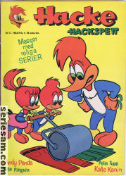 Hacke Hackspett 1964 nr 3 omslag serier Hacke Hackspett 1964 nr 3 omslag serier
