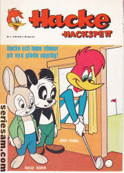 Hacke Hackspett 1964 nr 4 omslag serier Hacke Hackspett 1964 nr 4 omslag serier
