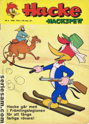 Hacke Hackspett 1964 nr 5 omslag serier