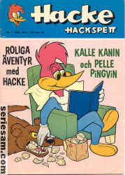 Hacke Hackspett 1964 nr 6 omslag serier Hacke Hackspett 1964 nr 6 omslag serier