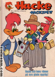 Hacke Hackspett 1964 nr 7 omslag serier Hacke Hackspett 1964 nr 7 omslag serier
