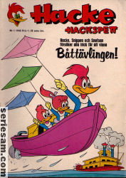 Hacke Hackspett 1965 nr 1 omslag serier