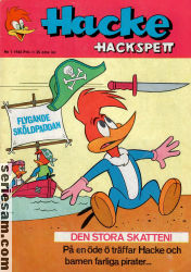 Hacke Hackspett 1966 nr 1 omslag serier