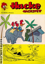 Hacke Hackspett 1966 nr 2 omslag serier