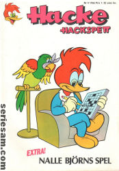 Hacke Hackspett 1966 nr 4 omslag serier Hacke Hackspett 1966 nr 4 omslag serier