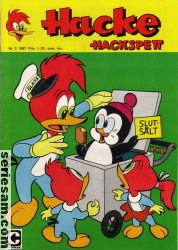 Hacke Hackspett 1967 nr 3 omslag serier