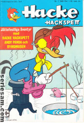 Hacke Hackspett 1969 nr 1 omslag serier