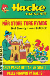 Hacke Hackspett 1970 nr 4 omslag serier