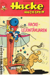 Hacke Hackspett 1970 nr 7 omslag serier