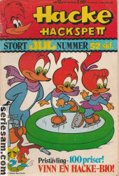 Hacke Hackspett 1971 nr 12 omslag serier