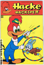 Hacke Hackspett 1971 nr 8 omslag serier