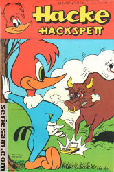 Hacke Hackspett 1971 nr 9 omslag serier