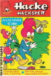 Hacke Hackspett 1972 nr 12 omslag serier Hacke Hackspett 1972 nr 12 omslag serier