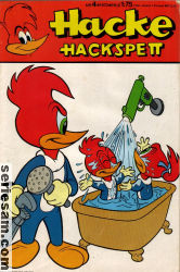 Hacke Hackspett 1972 nr 4 omslag serier