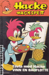 Hacke Hackspett 1972 nr 6 omslag serier