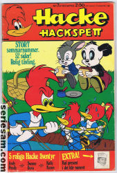 Hacke Hackspett 1972 nr 7 omslag serier