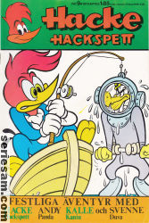 Hacke Hackspett 1972 nr 9 omslag serier