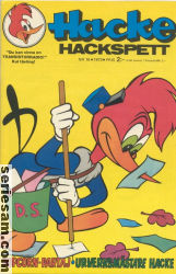 Hacke Hackspett 1973 nr 16 omslag serier