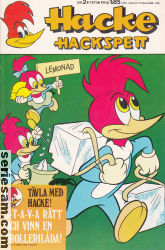 Hacke Hackspett 1973 nr 2 omslag serier