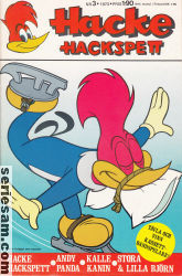 Hacke Hackspett 1973 nr 3 omslag serier Hacke Hackspett 1973 nr 3 omslag serier
