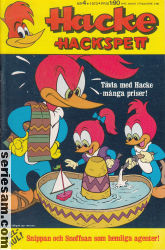 Hacke Hackspett 1973 nr 4 omslag serier Hacke Hackspett 1973 nr 4 omslag serier