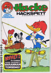 Hacke Hackspett 1973 nr 7 omslag serier