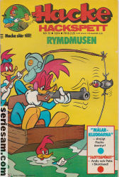 Hacke Hackspett 1974 nr 15 omslag serier Hacke Hackspett 1974 nr 15 omslag serier