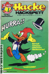 Hacke Hackspett 1974 nr 23 omslag serier