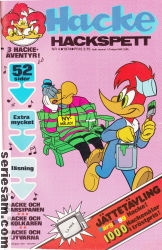 Hacke Hackspett 1974 nr 4 omslag serier Hacke Hackspett 1974 nr 4 omslag serier