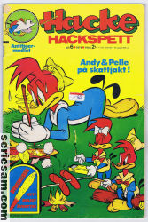 Hacke Hackspett 1974 nr 6 omslag serier Hacke Hackspett 1974 nr 6 omslag serier