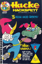 Hacke Hackspett 1974 nr 7 omslag serier Hacke Hackspett 1974 nr 7 omslag serier