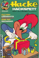 Hacke Hackspett 1975 nr 10 omslag serier