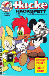 Hacke Hackspett 1975 nr 13 omslag serier Hacke Hackspett 1975 nr 13 omslag serier