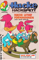 Hacke Hackspett 1975 nr 17 omslag serier