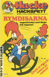 Hacke Hackspett 1975 nr 22 omslag serier Hacke Hackspett 1975 nr 22 omslag serier