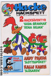 Hacke Hackspett 1975 nr 26 omslag serier Hacke Hackspett 1975 nr 26 omslag serier