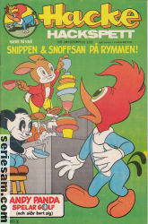 Hacke Hackspett 1975 nr 3 omslag serier Hacke Hackspett 1975 nr 3 omslag serier