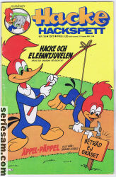 Hacke Hackspett 1977 nr 16 omslag serier