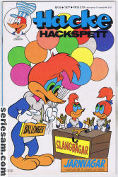 Hacke Hackspett 1977 nr 8 omslag serier